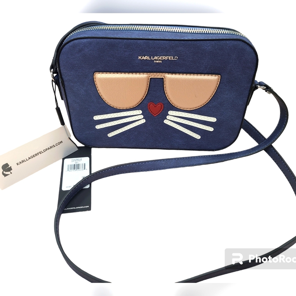 KARL LAGERFELD CROSSBODY NWT.